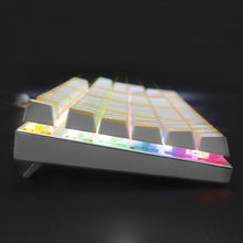 将图片加载到图库查看器,USB Mix Light Blue Switch Gaming Mechanical Keyboard 87 Keys for Tablet Desktop