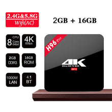 Cargar imagen en el visor de la galería, WiFi 2.4GHz/5.0GHz Bluetooth 4.1 TV Set Top Box