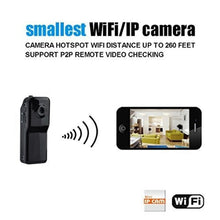 Load image into Gallery viewer, WiFi Camera P2P Mini DV HD Micro Spy Hidden Cam Voice