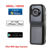 Load image into Gallery viewer, WiFi Camera P2P Mini DV HD Micro Spy Hidden Cam Voice