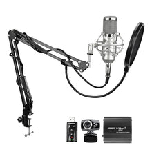 Cargar imagen en el visor de la galería, professional audio karaoke microphones BM 800 condenser