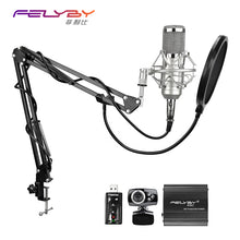 Cargar imagen en el visor de la galería, professional audio karaoke microphones BM 800 condenser