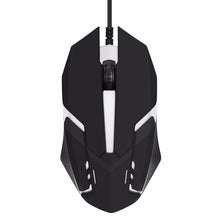 Cargar imagen en el visor de la galería, Lightweight and sensitive mouse Multifunctional game wired LED