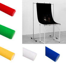 Load image into Gallery viewer, 1x1.5m Solid Color Flocking Fabric Photography Background Cloth for Photo Studio