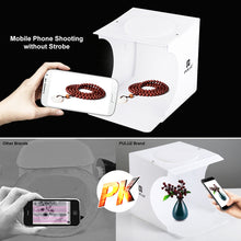 将图片加载到图库查看器,Portable LED Mini Photo Studio Foldable Fill-in Light Prop Kit Tool