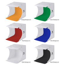 将图片加载到图库查看器,Portable LED Mini Photo Studio Foldable Fill-in Light Prop Kit Tool