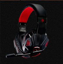 将图片加载到图库查看器,3.5mm Earphone Gaming Headset Stereo with Microphone LED