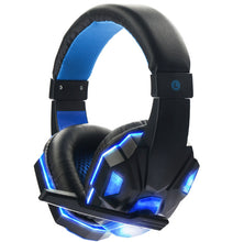 将图片加载到图库查看器,3.5mm Earphone Gaming Headset Stereo with Microphone LED