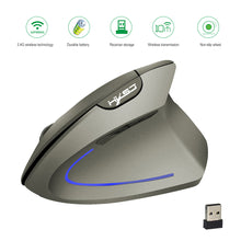将图片加载到图库查看器,Ergonomic Vertical Chargeable 2.4GHz USB Wireless Gaming Mouse