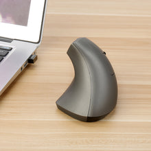 将图片加载到图库查看器,Ergonomic Vertical Chargeable 2.4GHz USB Wireless Gaming Mouse