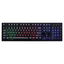 将图片加载到图库查看器,Waterproof Wired Illuminated Backlit Wrist Rest 104 Key Standard Gaming Keyboard