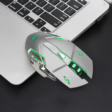将图片加载到图库查看器,M70GY 2400DPI 2.4G Wireless Gaming Device 6 Buttons Color Light Optical Mouse