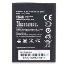 Cargar imagen en el visor de la galería, HB4W1 1700mAh Rechargeable Li-ion Battery for Huawei Ascend G510 / G520 / G525 / C8813 / C8813Q / C8813D / T8951 / U8951 / W2