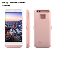 Cargar imagen en el visor de la galería, 3800mAh Backup Battery External Power Bank Charger Case for Huawei P9