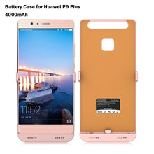 Cargar imagen en el visor de la galería, 4000mAh Backup Battery External Power Bank Charger Case for Huawei P9 Plus