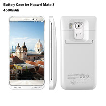 Cargar imagen en el visor de la galería, 4500mAh Backup Battery External Power Bank Charger Case for Huawei Mate 8
