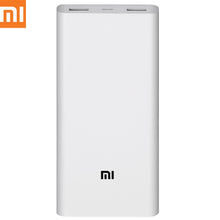 将图片加载到图库查看器,Original Xiaomi 20000mAh Mobile Power Bank 2 Bidirectional Quick Charge Dual USB Output