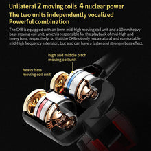 将图片加载到图库查看器,Dual Drivers Earphone High Bass Stereo With Mic For Meizu Xiaomi Sony