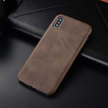 Load image into Gallery viewer, Boucho For iPhone XS Max XR 11 Pro Max X Case Snake Wood Texture Phone Cases For iPhone 7 8 6 6s plus PU Leather Soft Cover