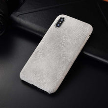 Load image into Gallery viewer, Boucho For iPhone XS Max XR 11 Pro Max X Case Snake Wood Texture Phone Cases For iPhone 7 8 6 6s plus PU Leather Soft Cover
