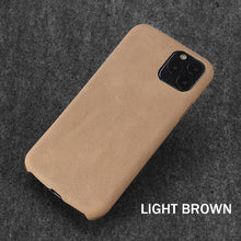 Load image into Gallery viewer, Ultra Thin Phone Cases For iPhone 6S 6 7 8 Plus XS Max Cover Leather Skin Soft TPU Silicone Case For iPhone XR X Shell