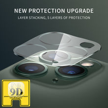 Cargar imagen en el visor de la galería, Full Cover Camera Lens Glass For iPhone 11 Pro Max Screen Tempered Glass For iPhone 11 Pro