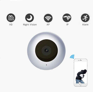 C2 8GB TF Mini Camera  WiFi IP 720P Body Camera IR Led Night Vision Without Lighting
