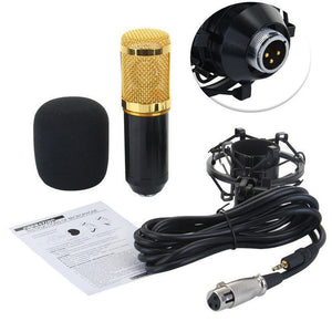Pro Audio BM800 Microphone Sound Studio Recording Dynamic Mic +Shock Mount