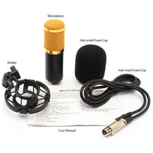 将图片加载到图库查看器，Pro Audio BM800 Microphone Sound Studio Recording Dynamic Mic +Shock Mount

