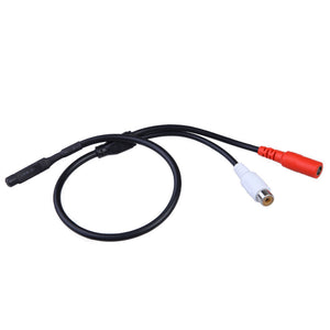 Mic Audio Mini Spy Hidden Microphone for CCTV Security Surveillance Camera DVR
