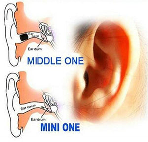 NEW- Spy Ear Earphone Earpiece Invisible Hidden Wireless Secret for Mobile Phone