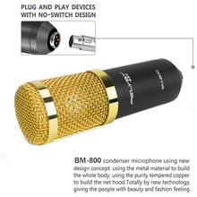 将图片加载到图库查看器，professional audio karaoke microphones BM 800 condenser
