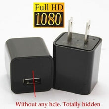 Cargar imagen en el visor de la galería, AC Adapter HD 1080P US Plug USB Pen Charger Hidden Spy Video Camera
