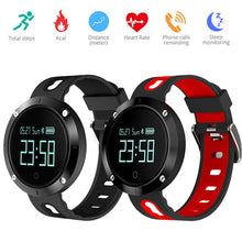 将图片加载到图库查看器，DM58 Smart Watch Smart band Wristband Heart Rate Blood Pressure
