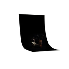 将图片加载到图库查看器，1x1.5m Solid Color Flocking Fabric Photography Background Cloth for Photo Studio
