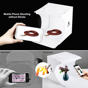 Portable LED Mini Photo Studio Foldable Fill-in Light Prop Kit Tool