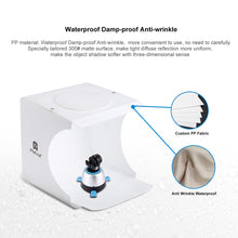 将图片加载到图库查看器，Portable LED Mini Photo Studio Foldable Fill-in Light Prop Kit Tool

