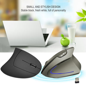 Ergonomic Vertical Chargeable 2.4GHz USB Wireless Gaming Mouse