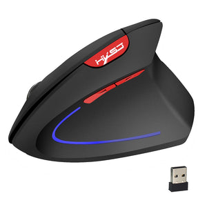 Ergonomic Vertical Chargeable 2.4GHz USB Wireless Gaming Mouse