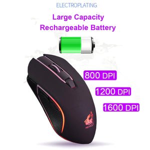 X9 2.4GHz Rechargeable Gaming Mouse with Backlight