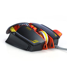 将图片加载到图库查看器，V9 Ergonomic Lighting Adjustable DPI 8 Keys USB Wired Mechanical Gaming Mouse
