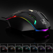 Load image into Gallery viewer, K2 Colorful Light Adjustable DPI Optical Wired Gaming Mouse
