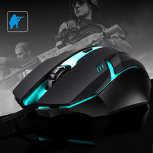 Load image into Gallery viewer, K2 Colorful Light Adjustable DPI Optical Wired Gaming Mouse
