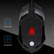 Load image into Gallery viewer, K2 Colorful Light Adjustable DPI Optical Wired Gaming Mouse
