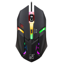 Load image into Gallery viewer, K2 Colorful Light Adjustable DPI Optical Wired Gaming Mouse
