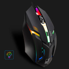 Load image into Gallery viewer, K2 Colorful Light Adjustable DPI Optical Wired Gaming Mouse
