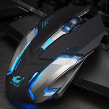 将图片加载到图库查看器，2.4Ghz 6 Buttons Wireless LED Lighting Gaming Mouse
