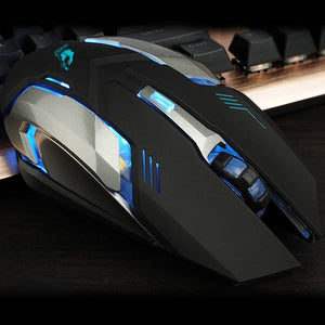 2.4Ghz 6 Buttons Wireless LED Lighting Gaming Mouse
