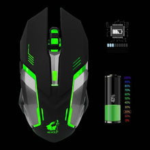 将图片加载到图库查看器，2.4Ghz 6 Buttons Wireless LED Lighting Gaming Mouse
