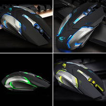 将图片加载到图库查看器，2.4Ghz 6 Buttons Wireless LED Lighting Gaming Mouse
